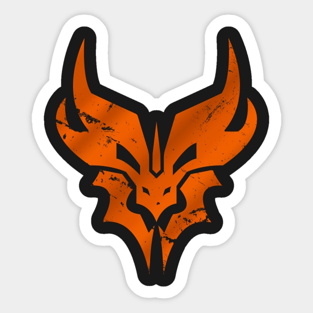 Predacons Transformers Prime Distressed Metal Insignia